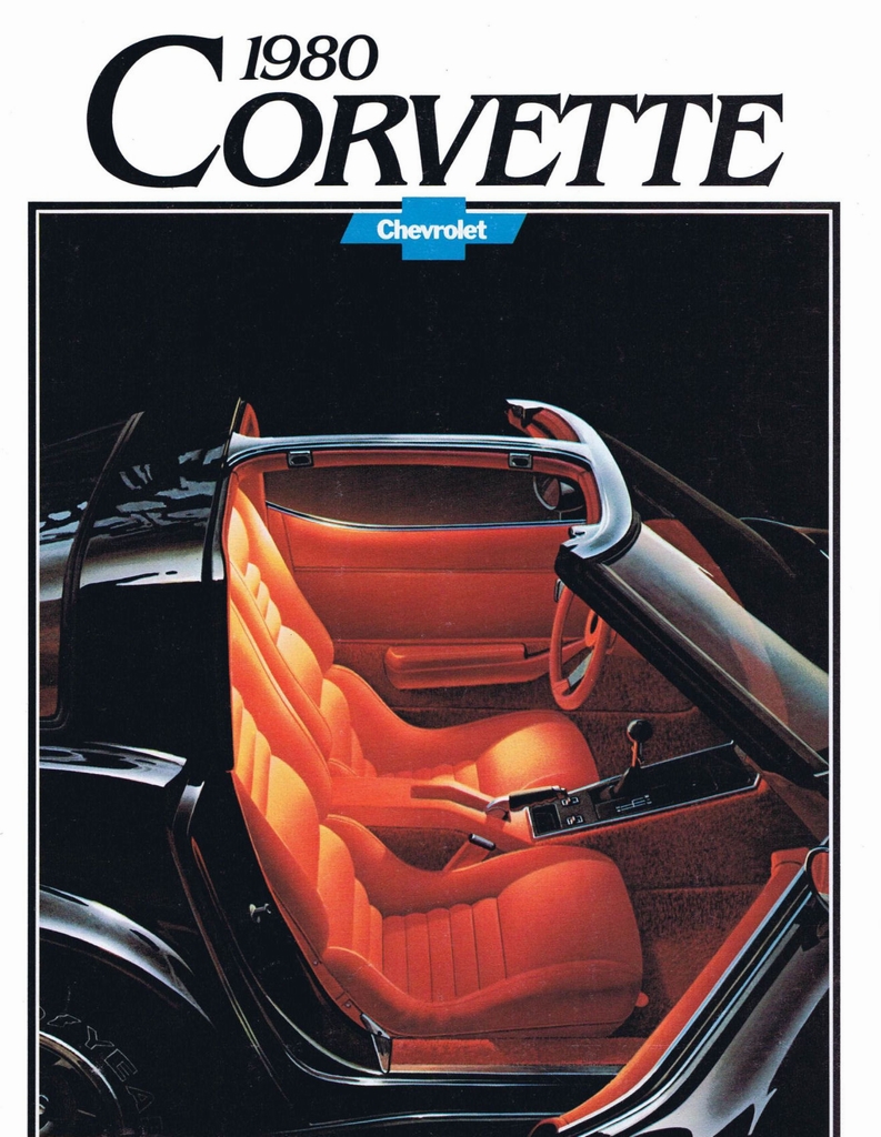 1980 Corvette Foldout